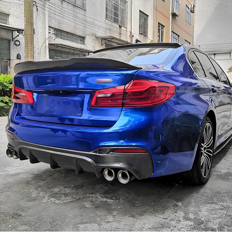 NeespoC Rear Trunk Spoiler Wing ABS Fit for BMW 5 Series G30 2017-2023 F90 M5 530i/ 540i/ 530e/ M550i PSM Style Decklid Lip Exterior Accessories(Glossy Black) - Image 5